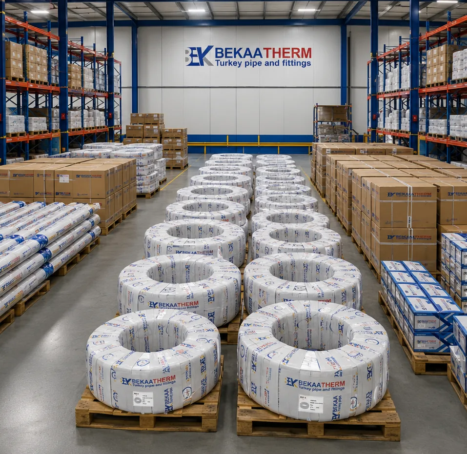 Bekaatherm export-ready warehouse overview