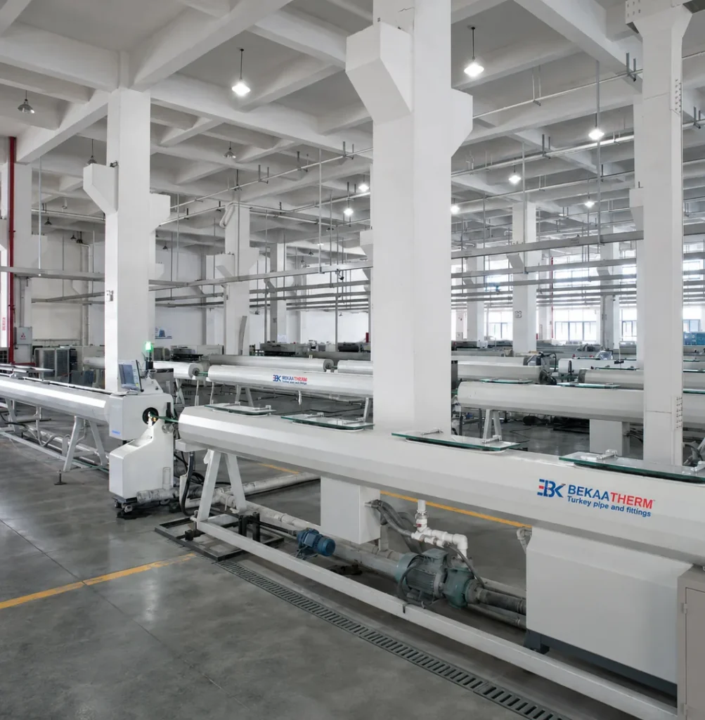 Bekaatherm PPR extrusion line detail