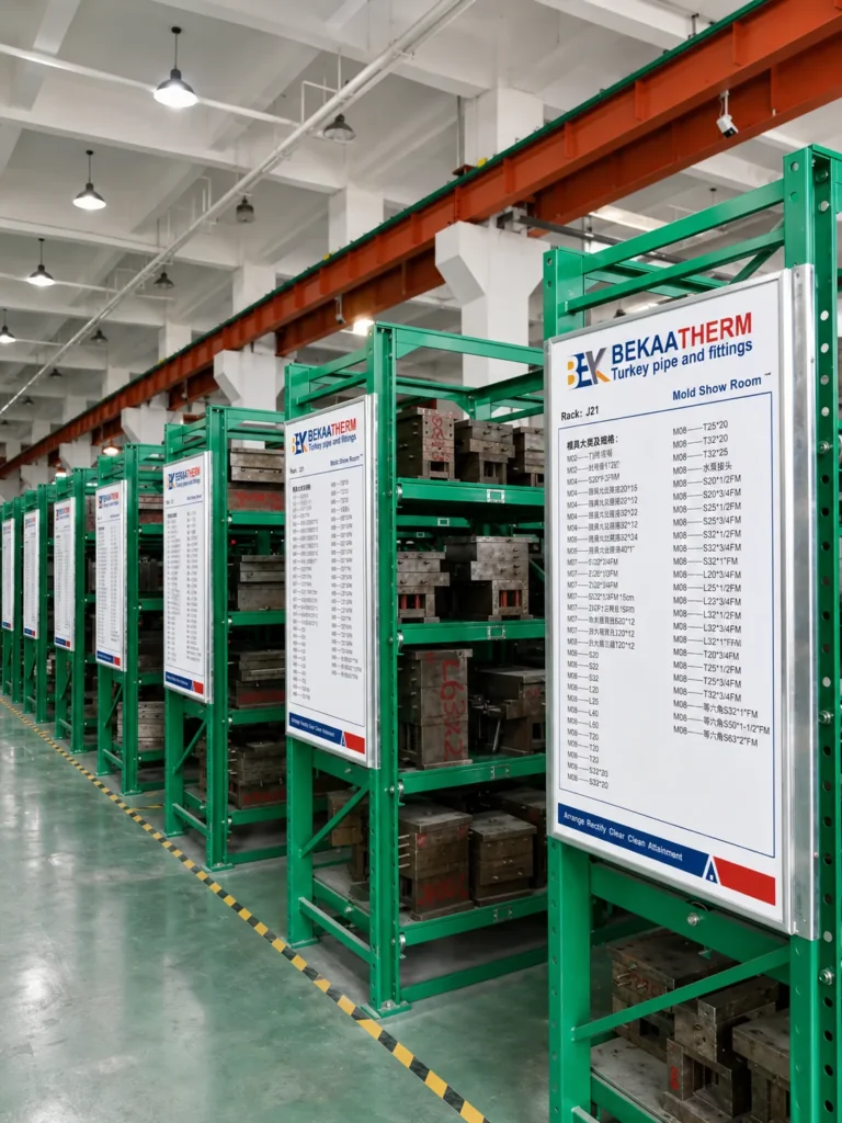 Bekaatherm export warehouse loading PPR pipe for shipment