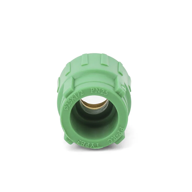 Brass-insert union fitting, WRAS & SKZ certified