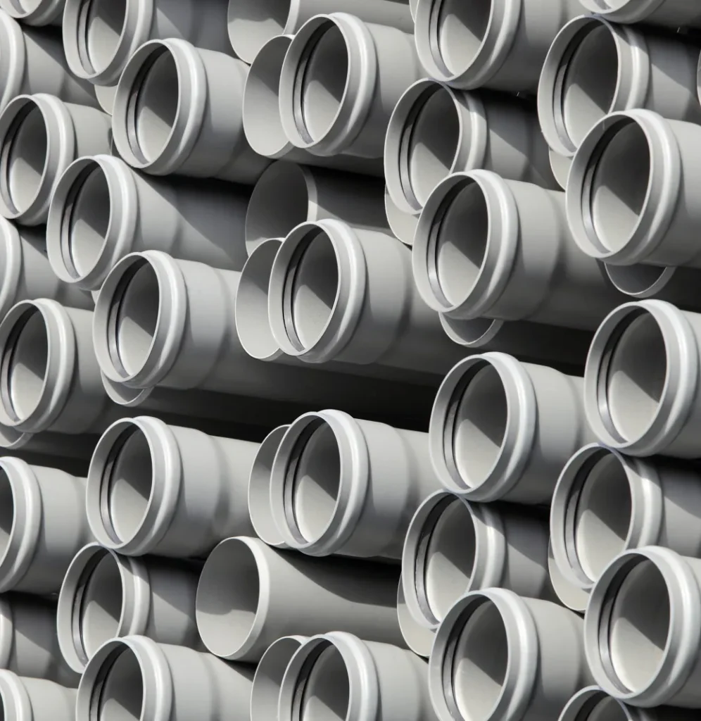 Bekaatherm piping range palletised for a mixed export container