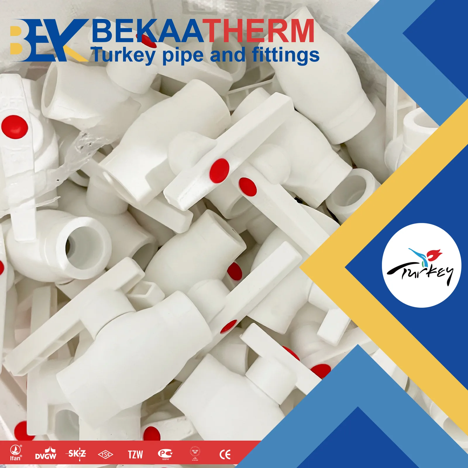 Bekaatherm white PPR series