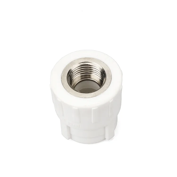 PPR brass double-union ball valve